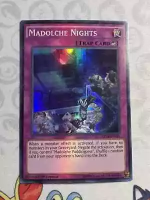 Madolche Nights - 1st Edition - MP14-EN051 - Super Rare (NM) - Yugioh • $1.64