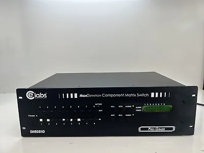 Celabs SW808HD 8x8 Component Video Matrix Switcher Digital  • $249