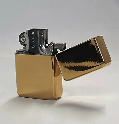 £6.49 • Buy Gold Petrol Star Lighter Windproof Refillable Birthday Christmas Gift *