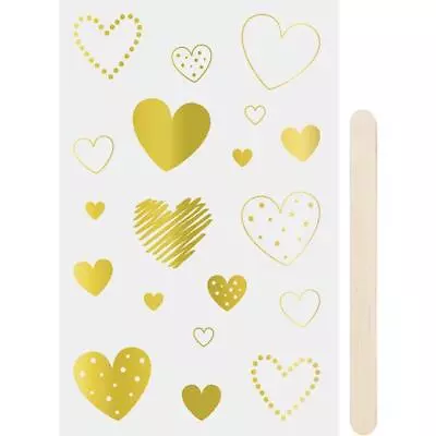 Heyda Rub-On Transfer Stickers 'Hearts' • £1.49
