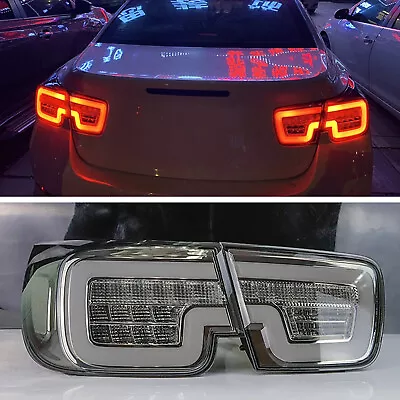 For Chevrolet Malibu LED Rear Lamp Assembly LED Tail Lights 2013 14-2015 Black • $225.10