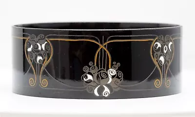Handmade MICHAELA FREY AICHBERGER Enamel Bangle Bracelet Made In Austria • $68