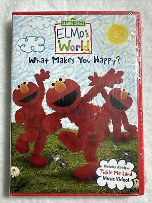 Elmo's World - What Makes You Happy? (DVD 2006) NEW • $7.18