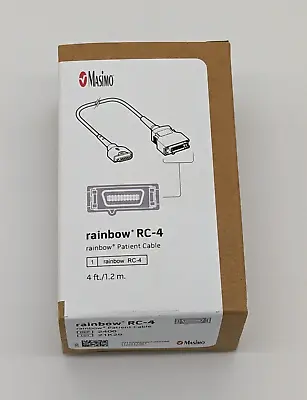 Masimo SET Rainbow RC-4: Patient Cable 4ft Ref: 2406 Brand New In Box • $70