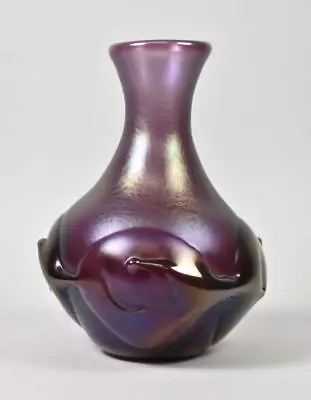 Dominick Labino Purple Iridescent Vase • $695