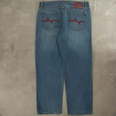 Lifted Research Vintage Group Hip Hop Jeans W41 X W34 Men's Blue • £80