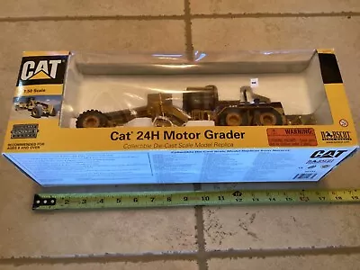 Norscot Cat Caterpillar 24H Motor Grader 1:50 # 55133 Diecast Model • $89.99