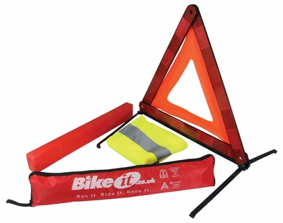 $23.34 • Buy Kreidler Vabene 50 2012 Emergency Warning Triangle & Reflective Vest