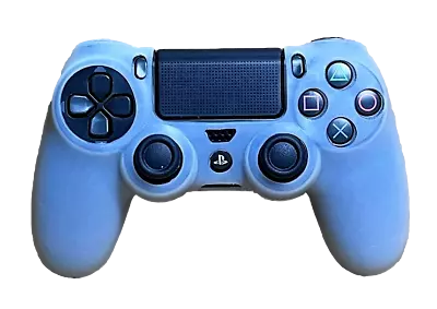 $8.90 • Buy Silicone Cover For PS4 Controller Case Skin - Clear White