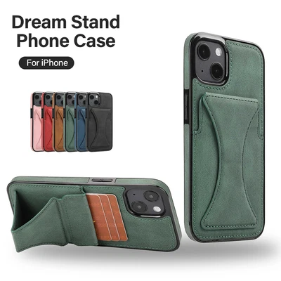 Shockproof Card Slot Leather Stand Case For IPhone 14 13 12 11 Pro Max 8 7 Plus • $12.39