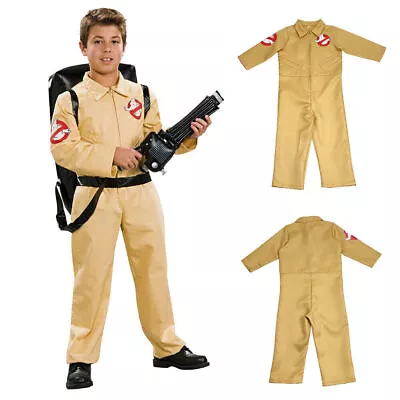 Ghostbusters Costume Fancy Dress 1984 Jumpsuit (No Backpack) Carnival For Kids • $26.35