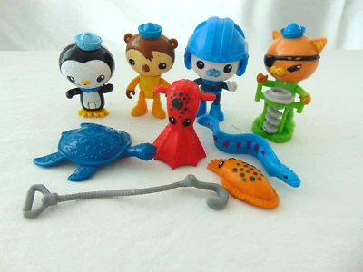 £7.99 • Buy Octonauts - 4 Posable Figures, 4 Undersea Creatures And Grab Hook