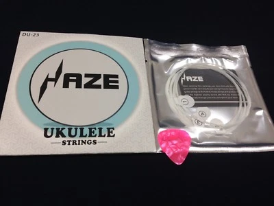 $6.99 • Buy Soprano,Concert,Tenor Ukulele String Set,4 White Nylon Strings+1 Free Pick.DU-23