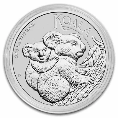 New 2023 Australian Koala 1oz Silver 9999 Bullion Coin In Capsule S1 • £9.50