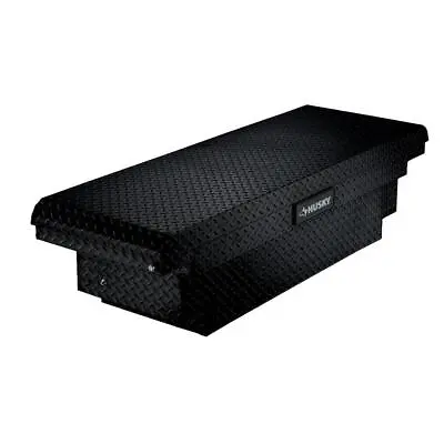 Husky Crossbed Truck Tool Box 61.86  Mid-Size Low Profile Aluminum Matte Black • $457.12