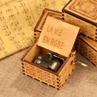 La Vie In Rose Music Box Vintage Musical Theme Box Novel For Husband Wife Family • £5.51