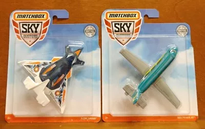 Matchbox Sky Busters Lot - Flying Dagger & MBX PRIVATE JET NEW Diecast • $12