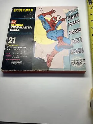 Vintage View Master Amazing Spider-Man Talking Reels With Original Box 1973 • $45