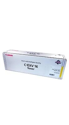 Genuine Canon 1066B002 CLC 4040 5151 Yellow Toner C-EXV 16 • £20