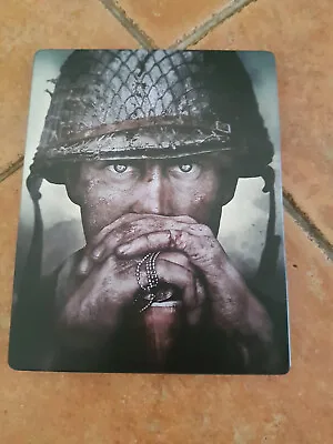 Call Of Duty WWII GAME Xbox One  STEEL BOOK • $19.99