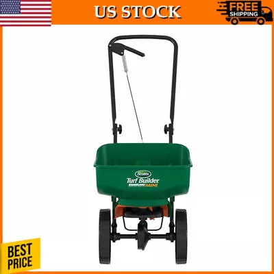 Turf Builder EdgeGuard Mini Broadcast Spreader Holds 5000 Sq Ft Of Lawn Product • $41.53