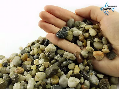 £4.95 • Buy Aquarium Fish Tank Natural Gravel, Stones Substrate Aquarium Fish Tank, Plant