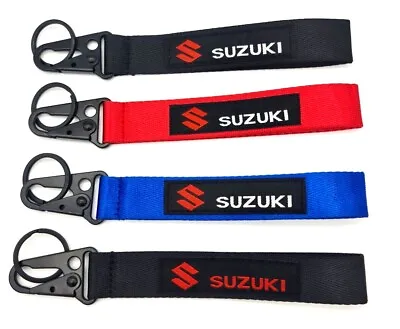 Suzuki Lanyard Wrist Strap Key Ring Key Chain Lanyards For Neck Belt Loop ✅  UK • £5.99