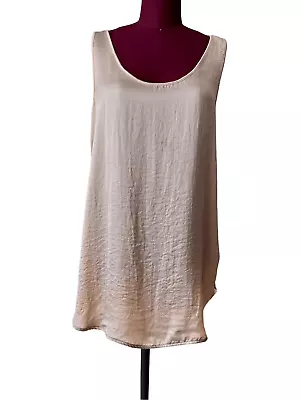 $20 • Buy Zara Tank Top Blush Side Slit Hem Size L