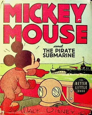 Mickey Mouse And The Pirate Submarine #1463 FN 1939 • $110