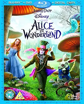£3.18 • Buy Alice In Wonderland Blu-ray (N/A) Johnny Depp Quality Guaranteed Amazing Value