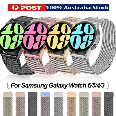 Samsung Galaxy Watch 6 5 Band Pro Classic 43 47 44 42 40mm Gear S2 S3 Magnetic • $7.99
