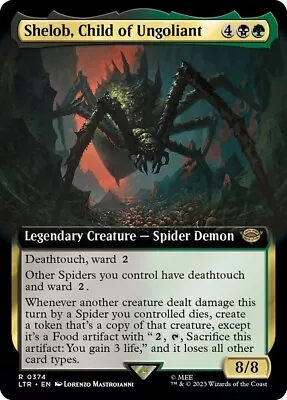 Shelob Child Of Ungoliant - Extended - LotR Tales Of Middle Earth - LTR MTG • $1.99