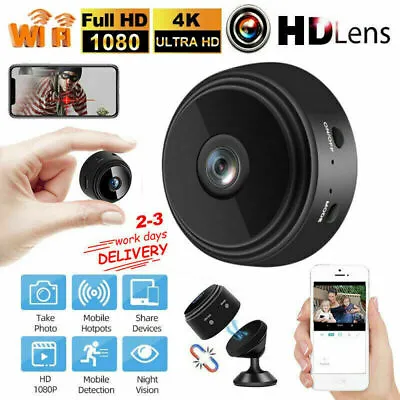 £11.93 • Buy 1080P HD IR Wireless WiFi CCTV Indoor &Outdoor MINI IP Camera CAM Home Security