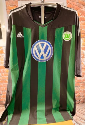 £45 • Buy VfL Wolfsburg FC Football Adidas Shirt Top Jersey 3Xl 10/11 Away