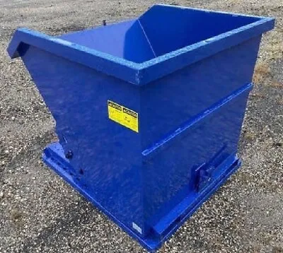 NEW GreatBear 1 Yard Self Dumping Trash Hopper Dumpster forklift skid Steer • $995