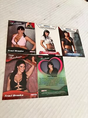 A 5 Brooke Tessmacher Traci Brooks Tna Wrestling Cards See Scan • $3