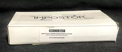 For 2005-2007 FORD Mustang 2dr Chrome Door Handle Covers W/o P Keyhole • $17.99