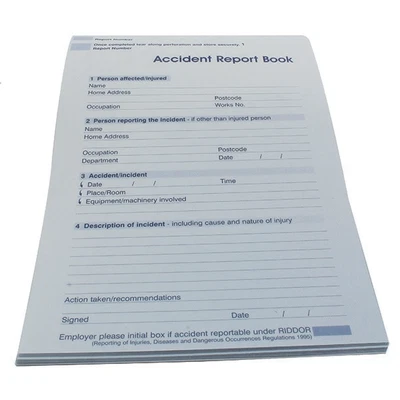 £2.85 • Buy Wallace Cameron Accident Report Book 5401015