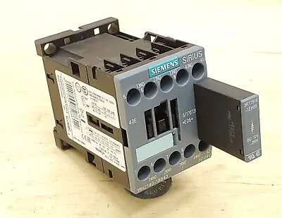 Siemens 3RH2140-1BB40 Relay 24 VDC 4 N.O. Poles 3RT2916-1EH00 Surge Suppressor • $27.90