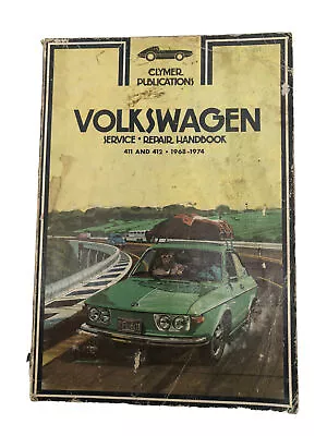 Volkswagen VW 411 412 1968-1974 Tune-up Shop Repair Service Manual 1969 1970 • $39.99