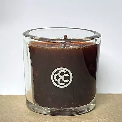 Colonial Candle SANDALWOOD & OAK Votive Candle In Glass 2 Oz OVAL JAR Retired • £4.74