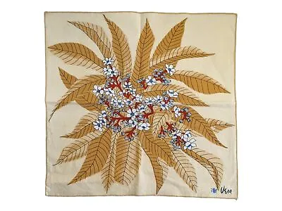 Vintage Vera Cloth Napkin Vera Neumann Blue Ladybug Vera Floral Print RARE • $24