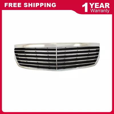 Grille Assembly For 2003-2006 Mercedes-Benz E320 E500 E55 AMG E350 • $78.97