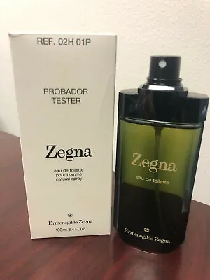 ** VINTAGE ** ZEGNA By ERMENEGILDO ZEGNA 3.4 FL Oz / 100 ML EDT Spray Tester Box • $119.99