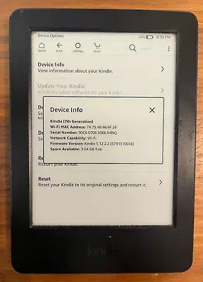 Kindle 7th Generation Paperwhite • $27