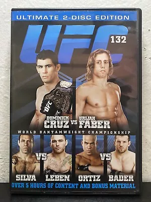 UFC 132: Cruz Vs Faber DVD W/ Insert (2-Disc Set MMA 2011) • $9.99