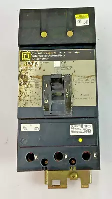 Square D Ka36150 Circuit Breaker  150amp 3 Pole 600vac250vdc Type S2 • $175