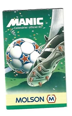 1983 Defunct Montreal Manic Soccer Schedule • $1.75