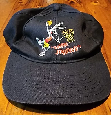 VINTAGE Nike Air Jordan 7 OG Hat One Size Bugs Bunny Looney Tunes Hare Jordan • $250