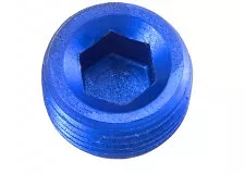 Redhorse Aluminum Pipe Plugs Blue 1/2  Npt  • $9.35